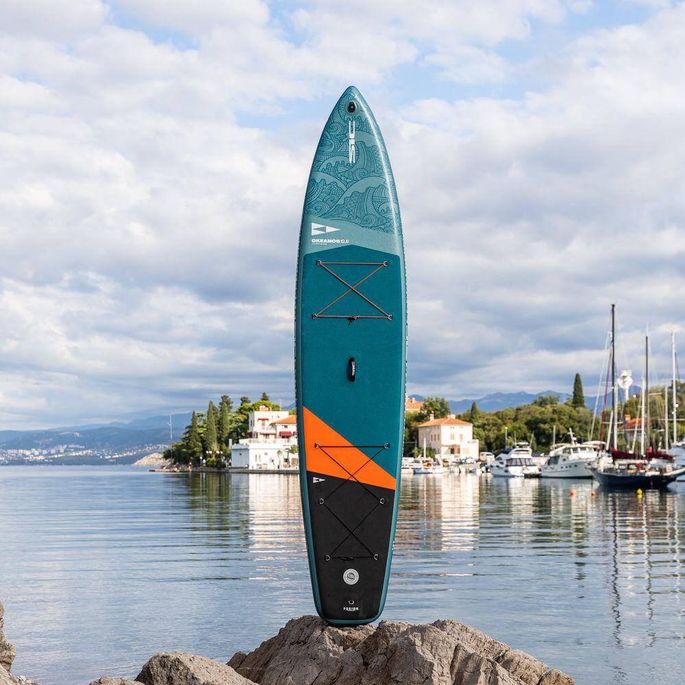 Nafukovací paddleboard SIC MAUI Okeanos Air FST - 140x30x6 design